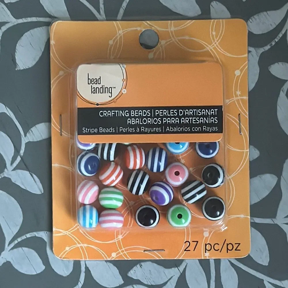 Bead Landing Stripe Crafting Beads